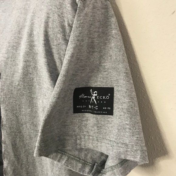Marc Ecko Cut & Sew Men's Gray T-Shirt - Picture 2 of 4